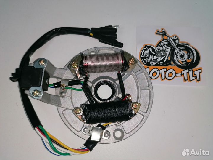 Статор питбайк 2 катушки 152fmi, 154fmi