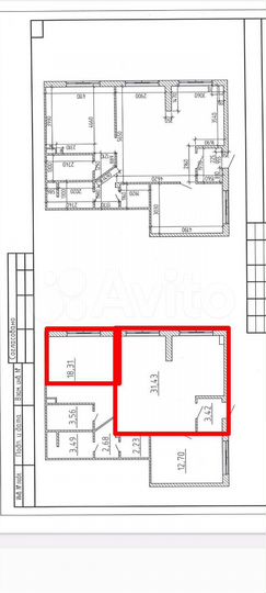 Свободного назначения, 46 м²