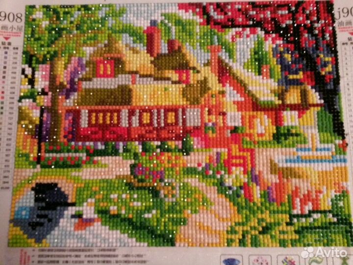 Картины из алмазов