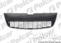 Решетка в бампере нижняя перед для chevrolet aveo (T300) 05.11