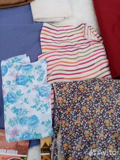 Ткани разные отрезы СССР новые
