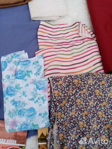 Ткани разные отрезы СССР новые