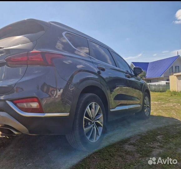 Hyundai Santa Fe 2.2 AT, 2019, 154 822 км