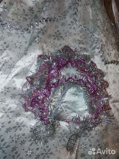 Костюм Снегурочка с короной