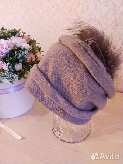 Шапка зимняя женская