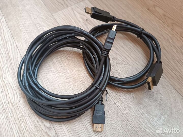 Кабель displayport и hdmi