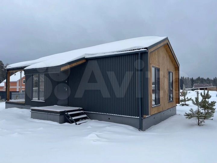 Дом 72 м² на участке 6,4 сот.