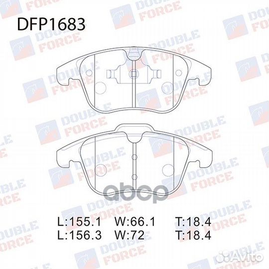 Колодки тормозные передние C-5.P-407 508 1.6-2