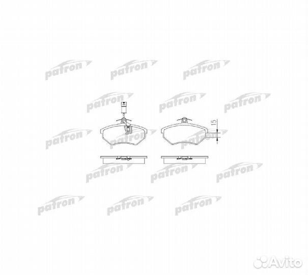 Колодки audi 100 77-82, 100 82-91, 100 Av