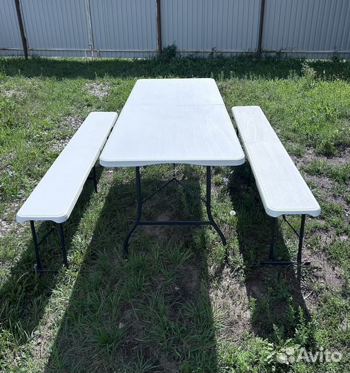 Аренда стола с лавками