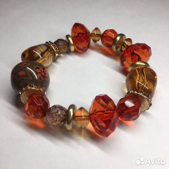 Браслеты, серьги, колье, цепочки, кулон