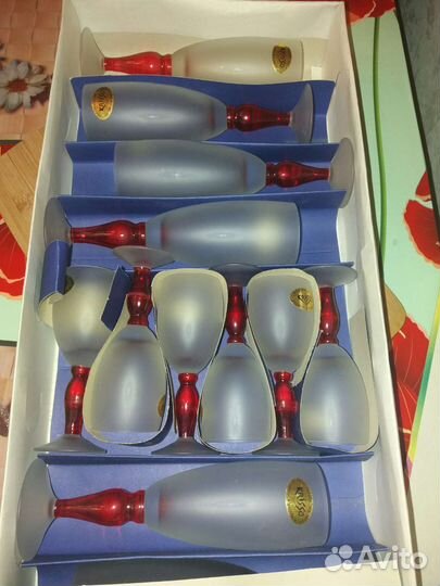 Фужеры новые Подарочный набор