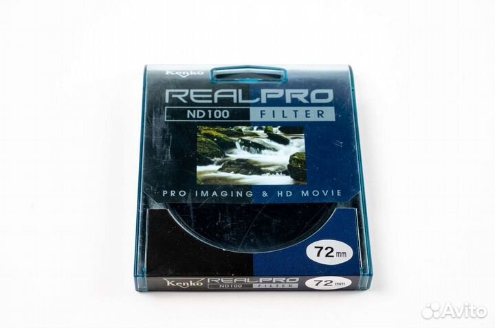 Фильтр нейтрально-серый kenko 72S realpro ND100