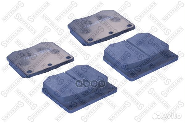 074 000SX 571247X167FDB колодки дисковые п. F