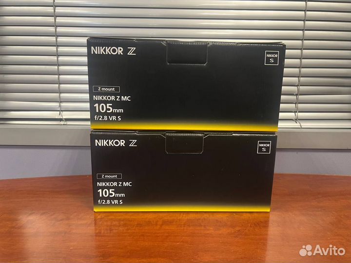 Nikon Z MC 105 mm f2.8 VR S Nikkor новый