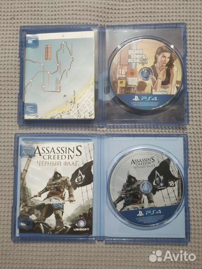 GTA V / Assassin's Creed Black Flag PS4