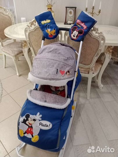 Коляска санки