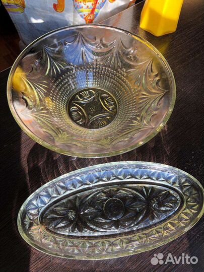 Посуда СССР стекло