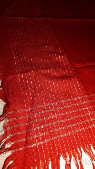 Платок с люрексом. Шерсть