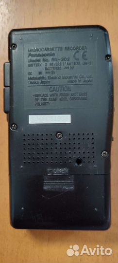 Кассетный диктофон Panasonic