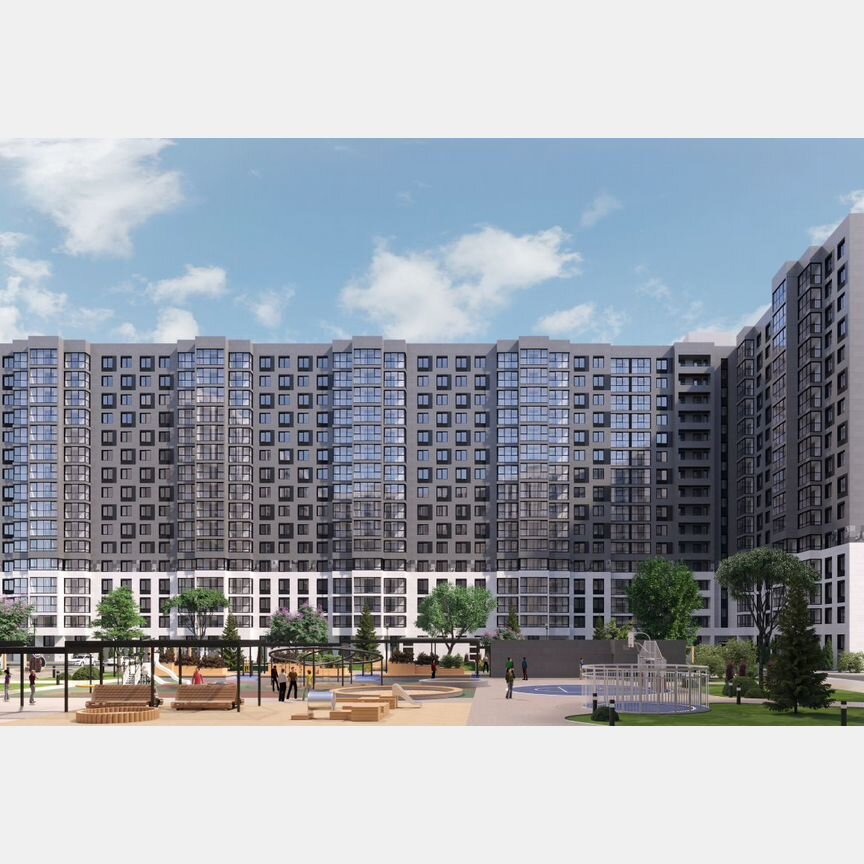 1-к. квартира, 43 м², 16/16 эт.