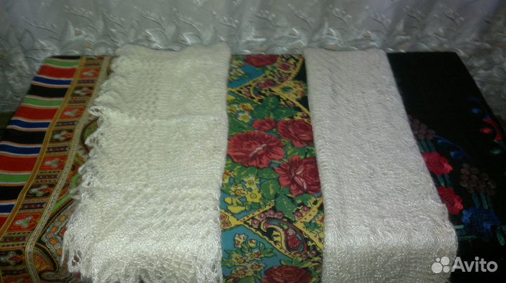 Пуховые и шерстяные платки