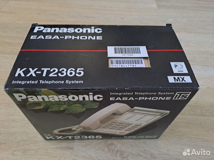 Кнопочный телефон panasonic kx-t2365