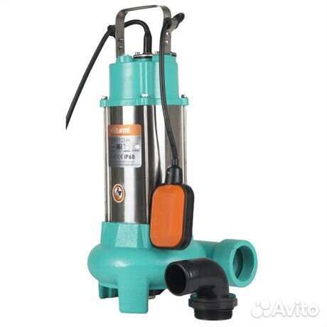 Насос погружной Фекальный sturm WP9712SW с ножом