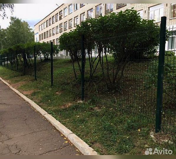 Забор из 3д сетки