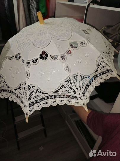 Кружевной зонтик