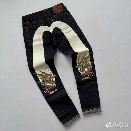 Джинсы evisu даракон