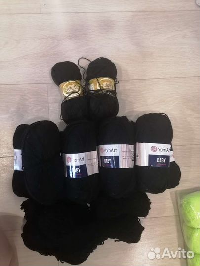 Пряжа для вязания, тафтинга