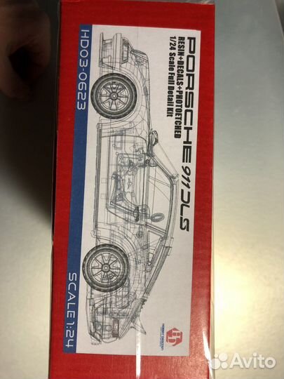 Porsche 911DLS 1/24 Hobby Design сборная модель