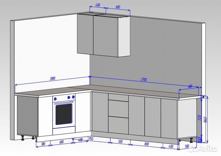Проектирование мебели в базисе