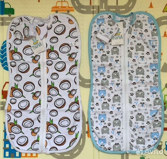 Пеленка кокон на молнии