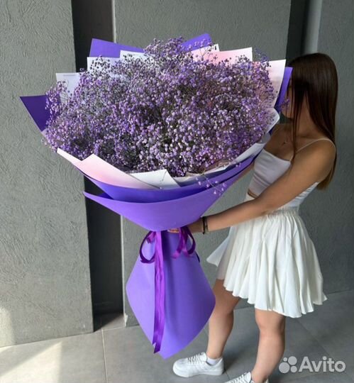 Букет из гипсофилы