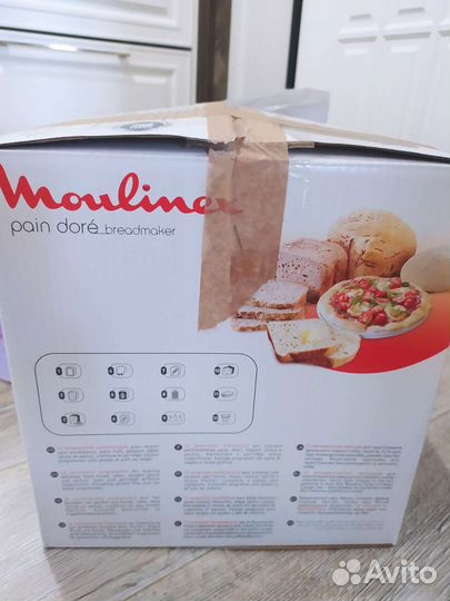 Хлебопечь moulinex новая
