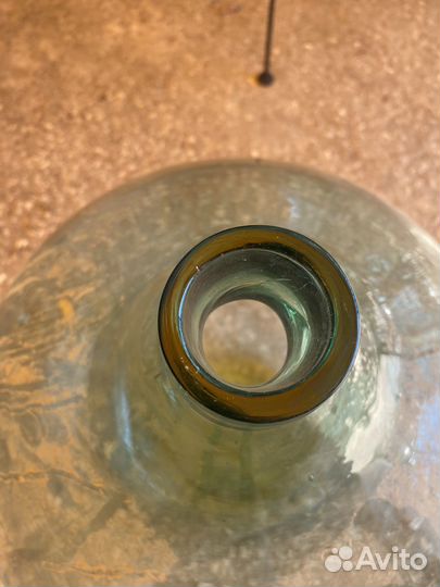 Бутыль стеклянный 50л