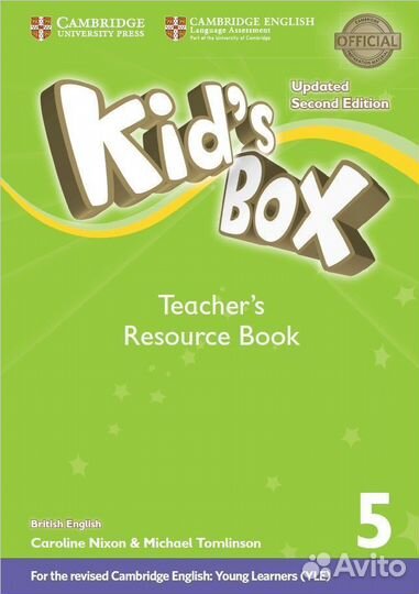 Kids box 5 Pupils Book+activity Book новый