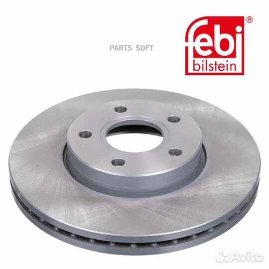 Febi 24565 Диск тормозной