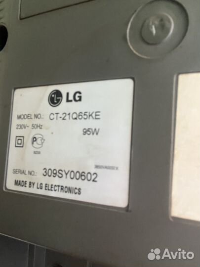 Телевизор LG flatron 21 дюйм