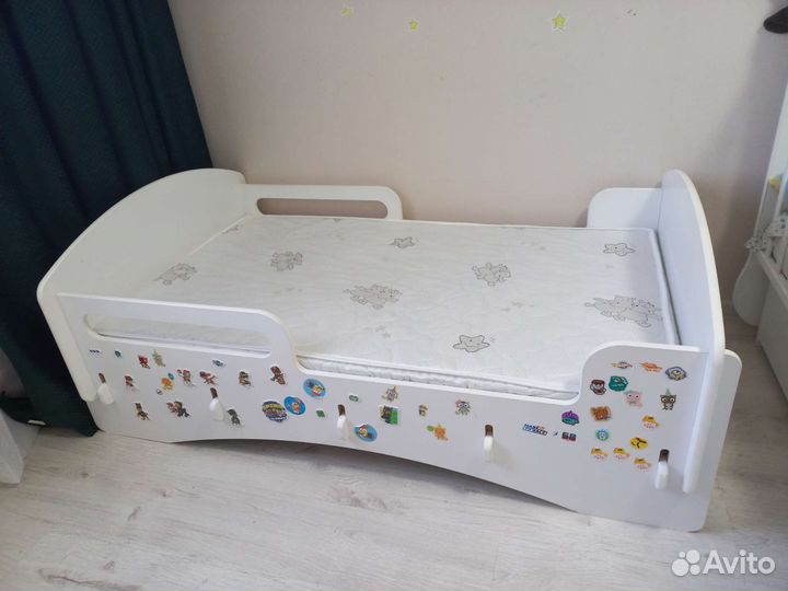 Детская кровать от 3 лет с матрасом