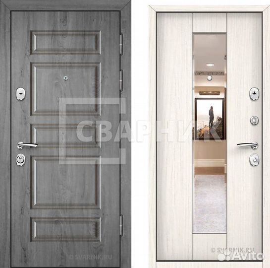 Теплая входная дверь. Установка. Бесплатный замер