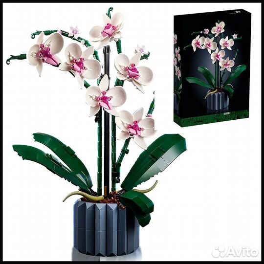 Конструктор Орхидея Аналог Lego