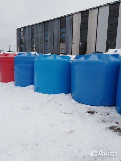 Пластиковые емкости от 100 литров до 10 кубов