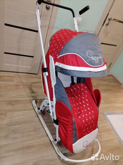 Коляска санки