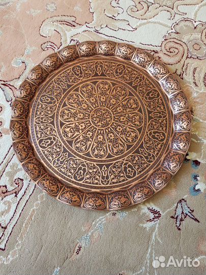 Поднос металлический