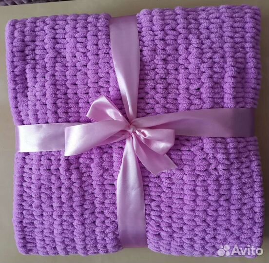 Плед детский плюшевый