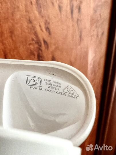 AirPods 2 Ростест,Оригинал, Беспроводная зарядка