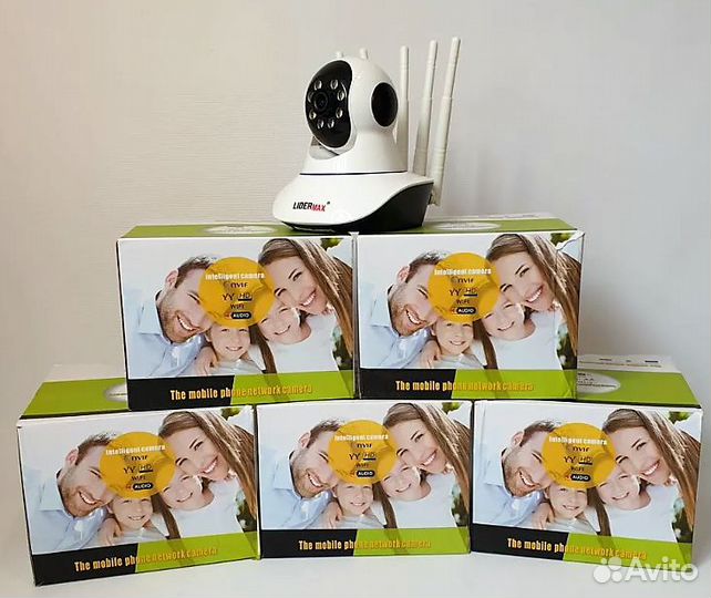 Wi-Fi ip-камера видеонаблюдения 2Мп для помещения